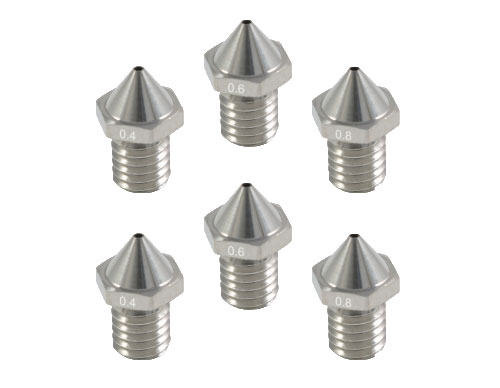 C3Pro/C4/G3 Standard Nozzle Kit 0,4/0,6/0,8 L+R