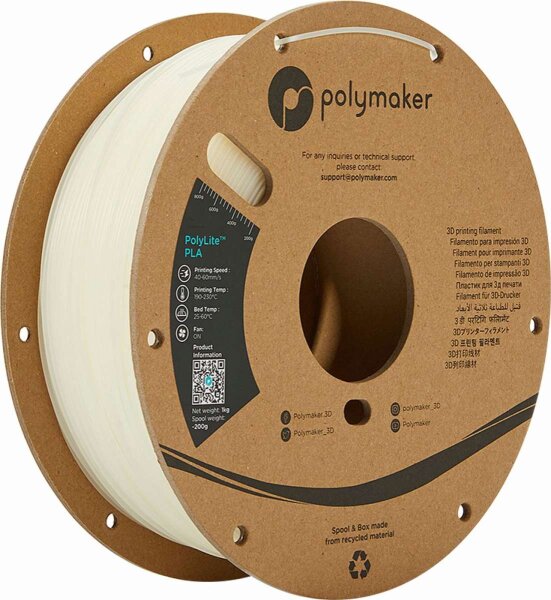 PolyMaker PLA (PolyLite) Natur 1,0kg