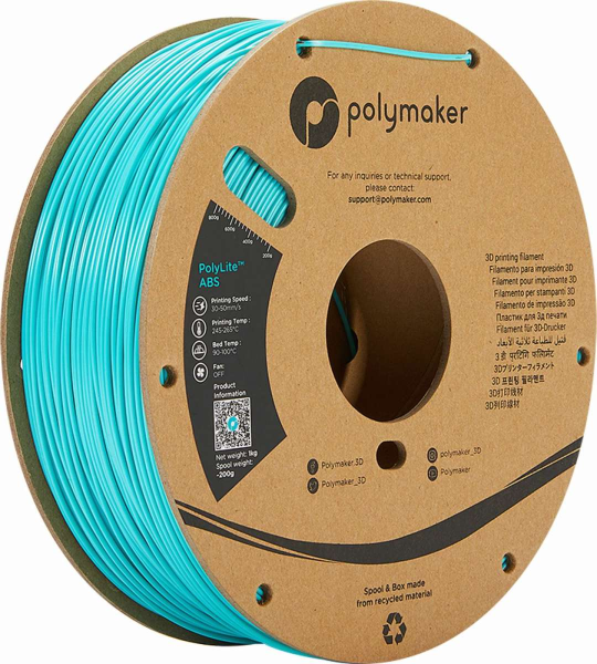 PolyMaker ABS (PolyLite) Türkis 1,0kg