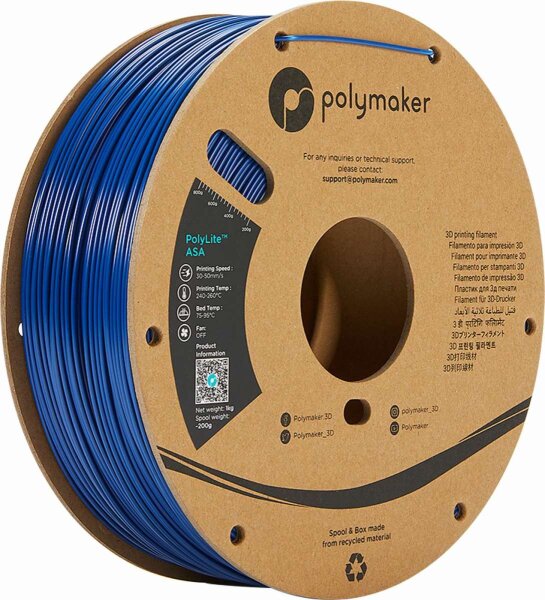 PolyMaker ASA (PolyLite) Blau 1,0kg