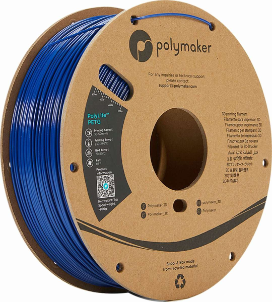 PolyMaker PETG (PolyLite) Blau 1,0kg