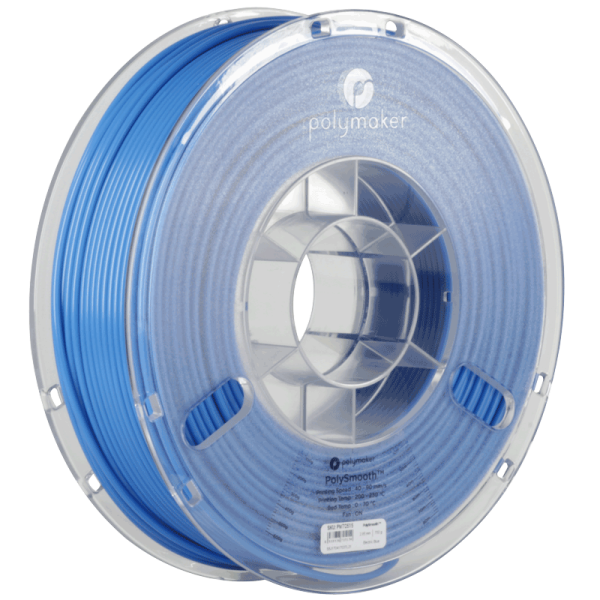 PolyMaker PolySmooth Filament Blau 750g 1,75mm