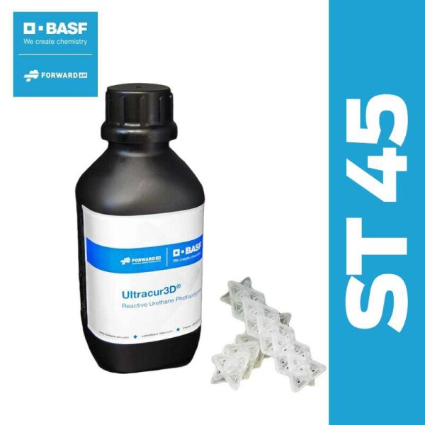 BASF Ultracur3D ST 45 B Tough Resin (Schwarz) 1000g