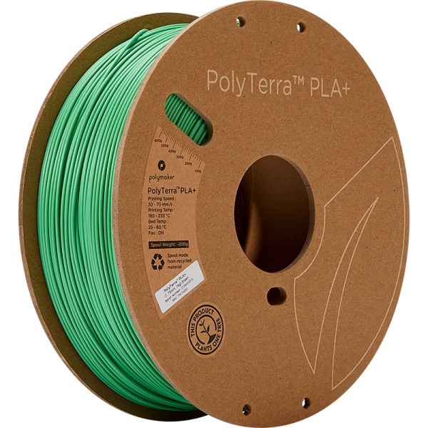 Polymaker (PolyTerra) PLA+ Grün 1,0kg 1,75mm