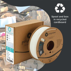 Polymaker (PolyLite) PLA PRO Weiß 1,0kg 1,75mm