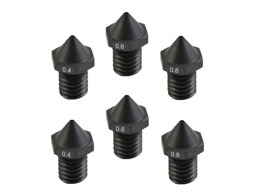 Guider 3/3Plus Hardened Nozzle Kit 0,4/0,6/0,8 L+R