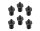 Guider 3/3Plus Hardened Nozzle Kit 0,4/0,6/0,8 L+R