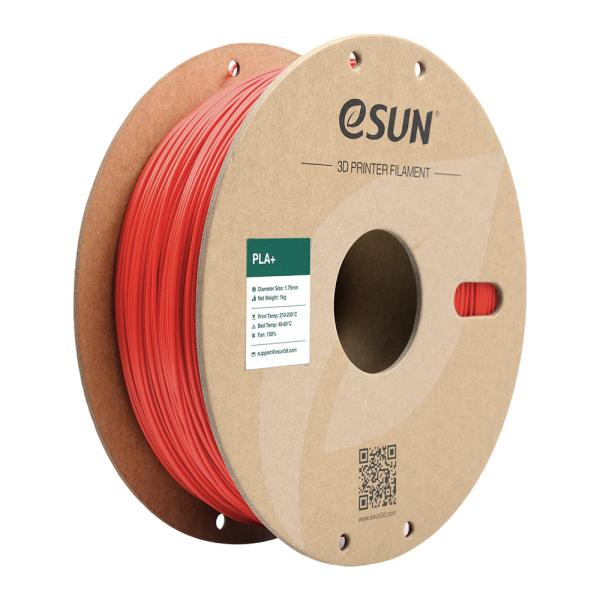 eSUN 3D PLA+ Rot 1,0kg 1,75mm
