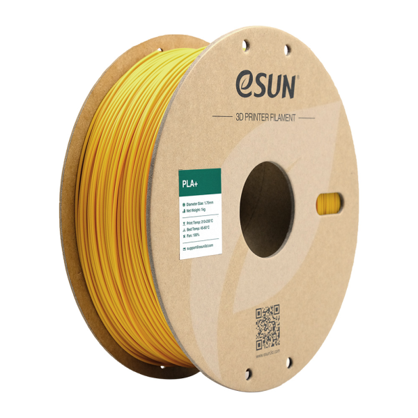 eSUN 3D PLA+ Gelb 1,0kg 1,75mm