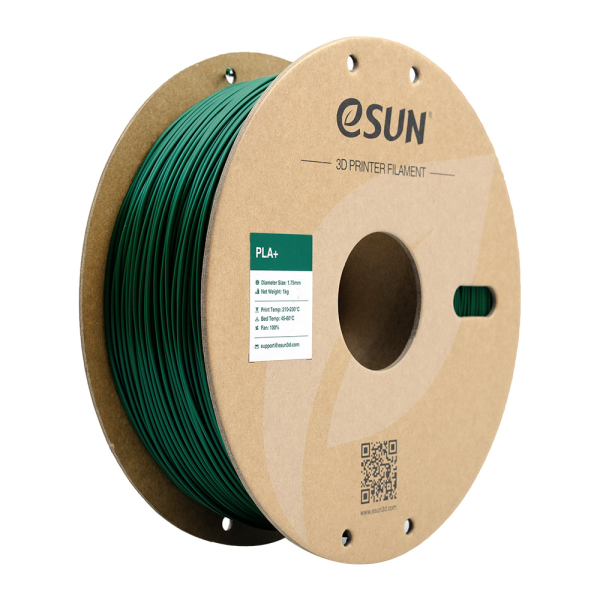 eSUN 3D PLA+ Pine Grün 1,0kg 1,75mm