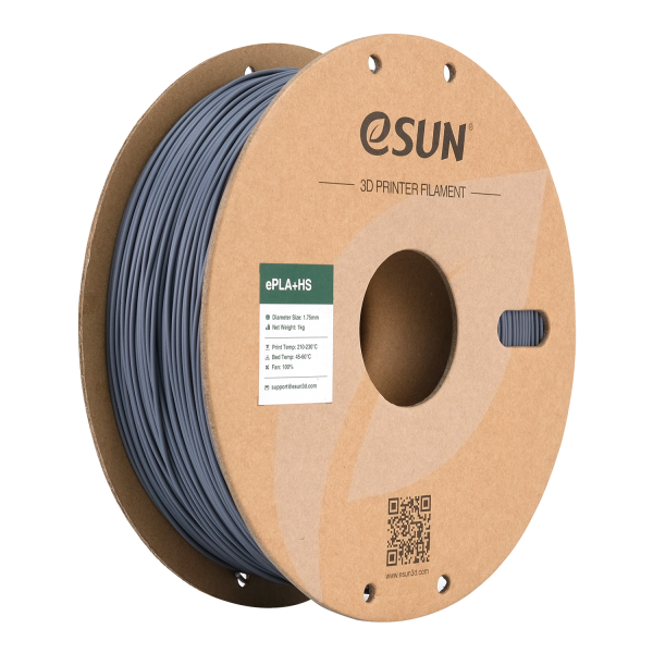 eSUN 3D PLA+ High Speed Grau 1,0kg 1,75mm