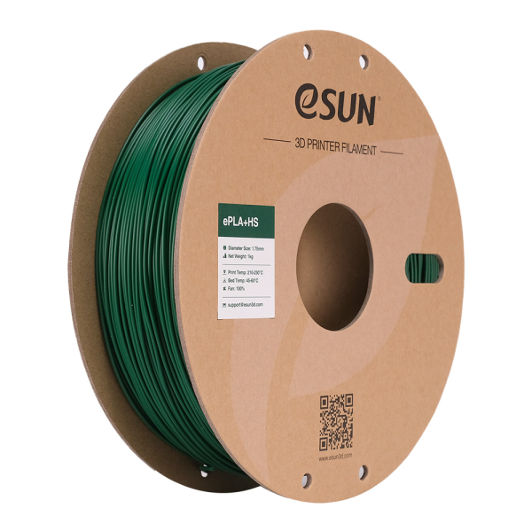 eSUN 3D PLA+ High Speed Pine Grün 1,0kg 1,75mm