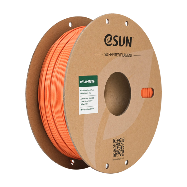 eSUN 3D PLA Matte Mandarine 1,0kg 1,75mm