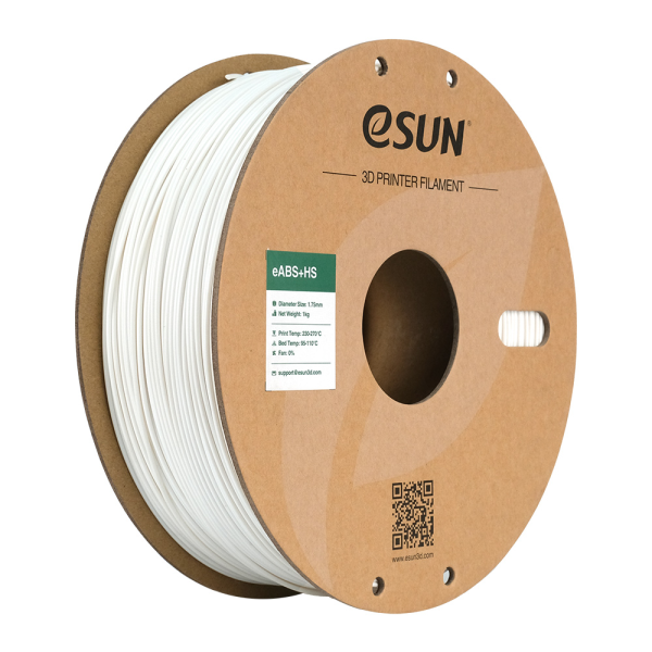eSUN 3D ABS+ High Speed Weiß 1,0kg 1,75mm