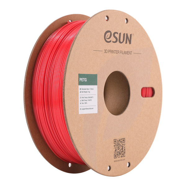 eSUN 3D PETG Solid Rot 1,0kg 1,75mm