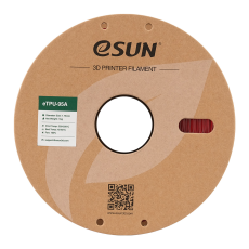 eSUN 3D eTPU 95A Transparent Rot 1,0kg 1,75mm