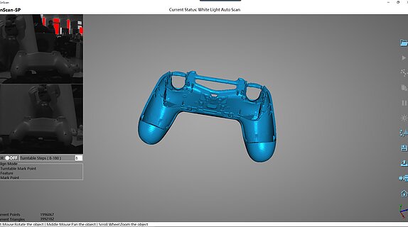 Shining 3D EinScan-SP 3D-Scanner inkl. Drehteller