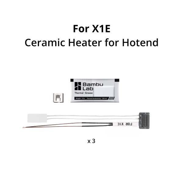 Bambu Lab Ceramic Heater for Hotend X1E