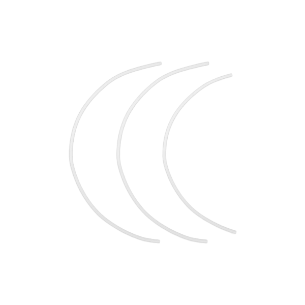 Bambu Lab PTFE-Schlauch X1-Serie (1x 370mm, 2x550mm)