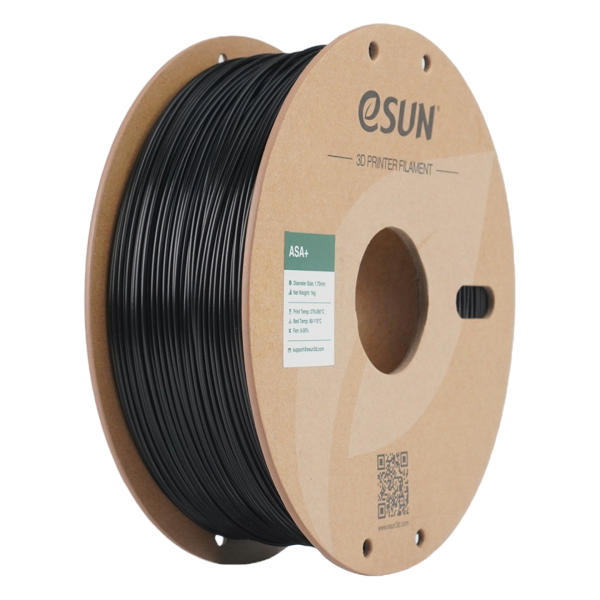 eSUN 3D ASA+ Schwarz 1,0kg 1,75mm