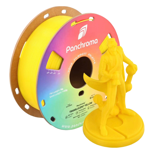 Polymaker Panchroma PLA Translucent Yellow 1,0kg 1,75mm