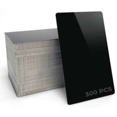 xTool Schwarze Metall-Visitenkarten (300 Stück)
