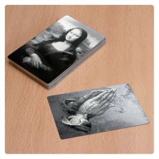 xTool Schwarze Metall-Visitenkarten (300 Stück)