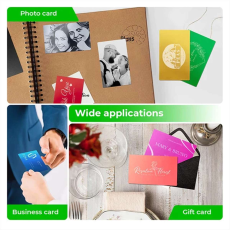 xTool Schwarze Metall-Visitenkarten (300 Stück)