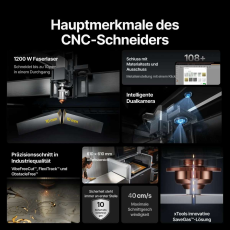 xTool MetalFab 1200W Laserschweißer + CNC-Einheit (LK4)