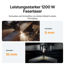 xTool MetalFab Laserschweißer + CNC-Einheit (LK4)