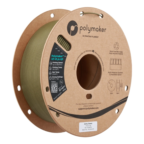 Polymaker HT-PLA-GF Army Green 1,0kg 1,75mm
