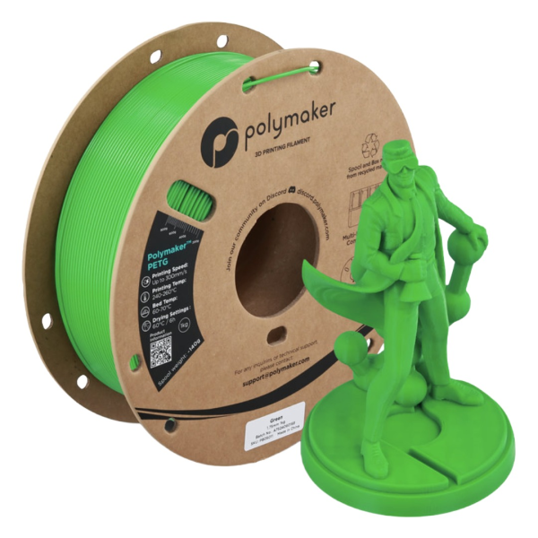 Polymaker PETG (New Formula) Green 1,0kg 1,75mm