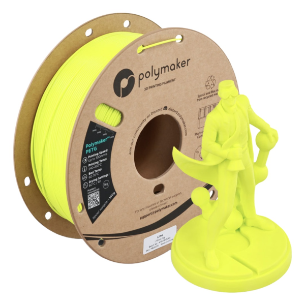 Polymaker PETG (New Formula) Lime 1,0kg 1,75mm