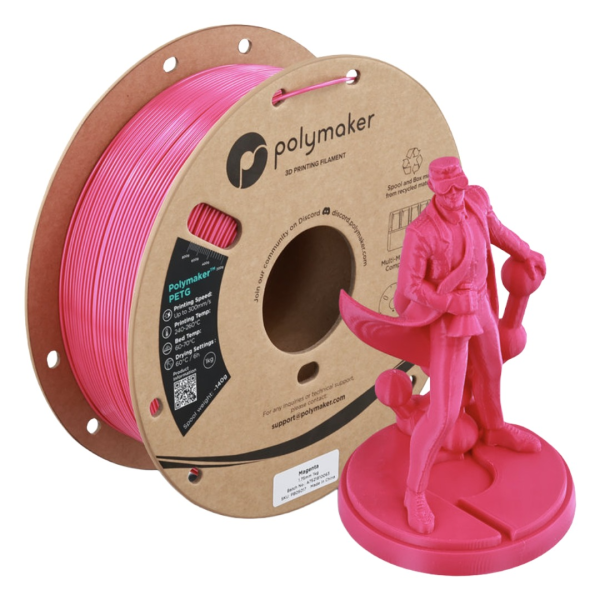 Polymaker PETG (New Formula) Magenta 1,0kg 1,75mm
