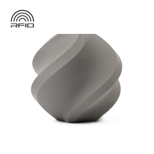 Bambu Lab PLA Tough+ Grau (12105) 1kg 1,75 mm ohne Spule / Refill