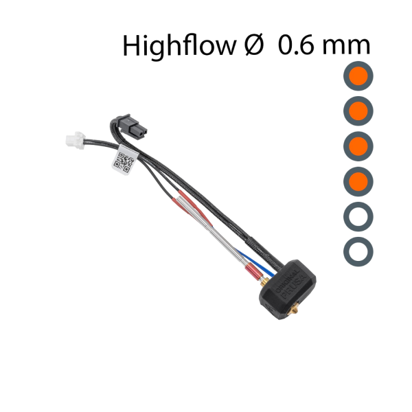 Nextruder Hotend brass High Flow - 0.60 mm