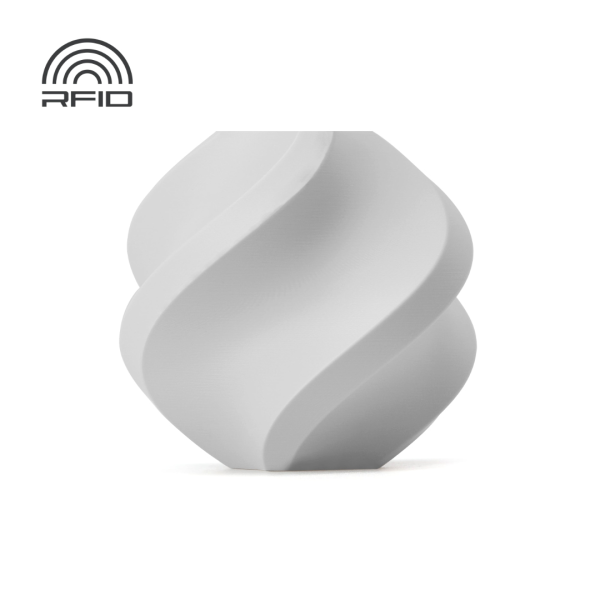 Bambu Lab PLA Basic Hellgrau (10104) 1kg 1,75 mm ohne Spule / Refill