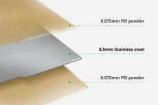 Bambu Lab Textured PEI Plate - X2D, P2S