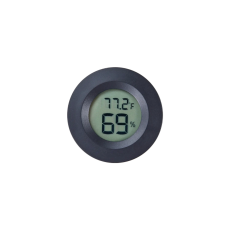 Circular Embedded Electronic Digital Thermometer Hygrometer (1pcs) - XF001
