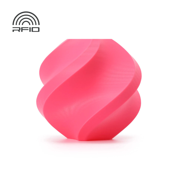 Bambu Lab PLA Basic Heißes Pink (10204) 1kg 1,75 mm (mit Spule)